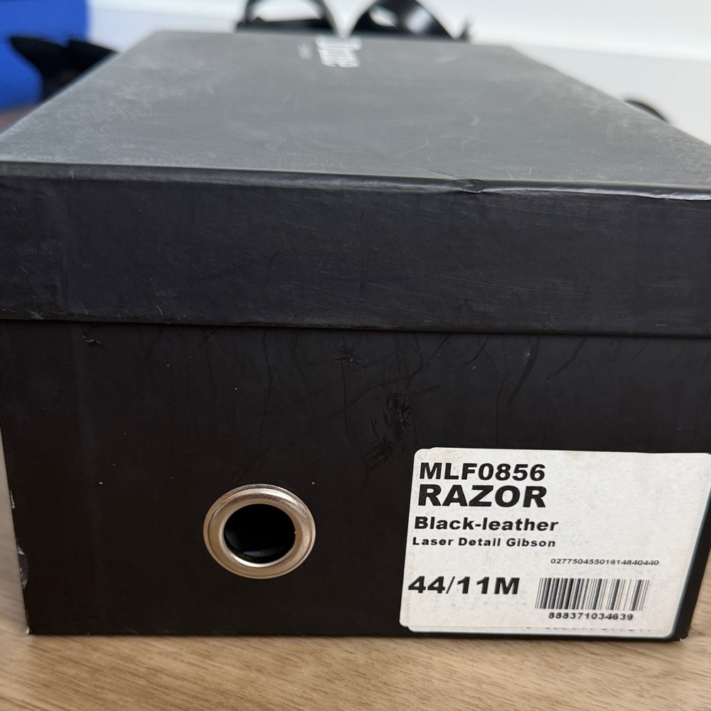 Dune London Black Leather Footwear